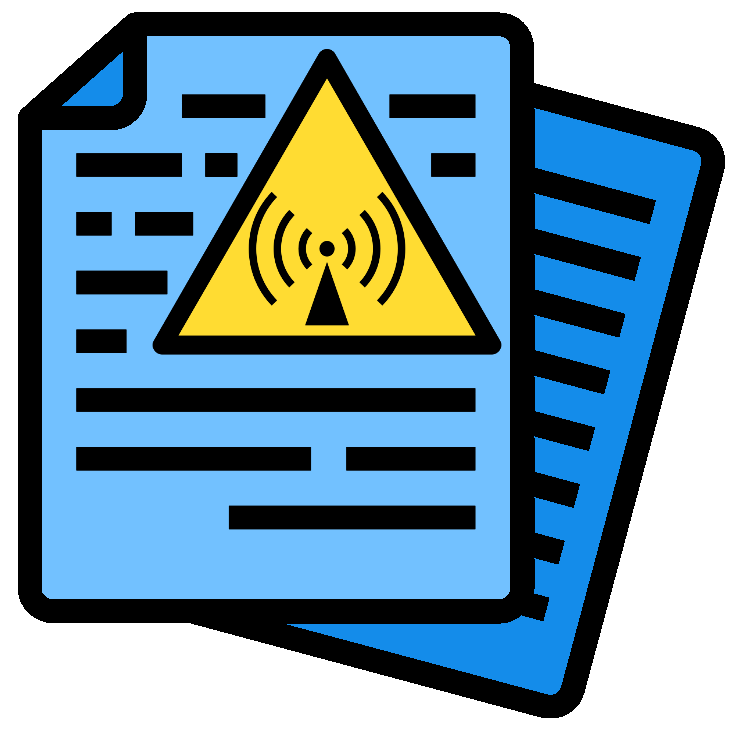 EMF inspection report with summaries.